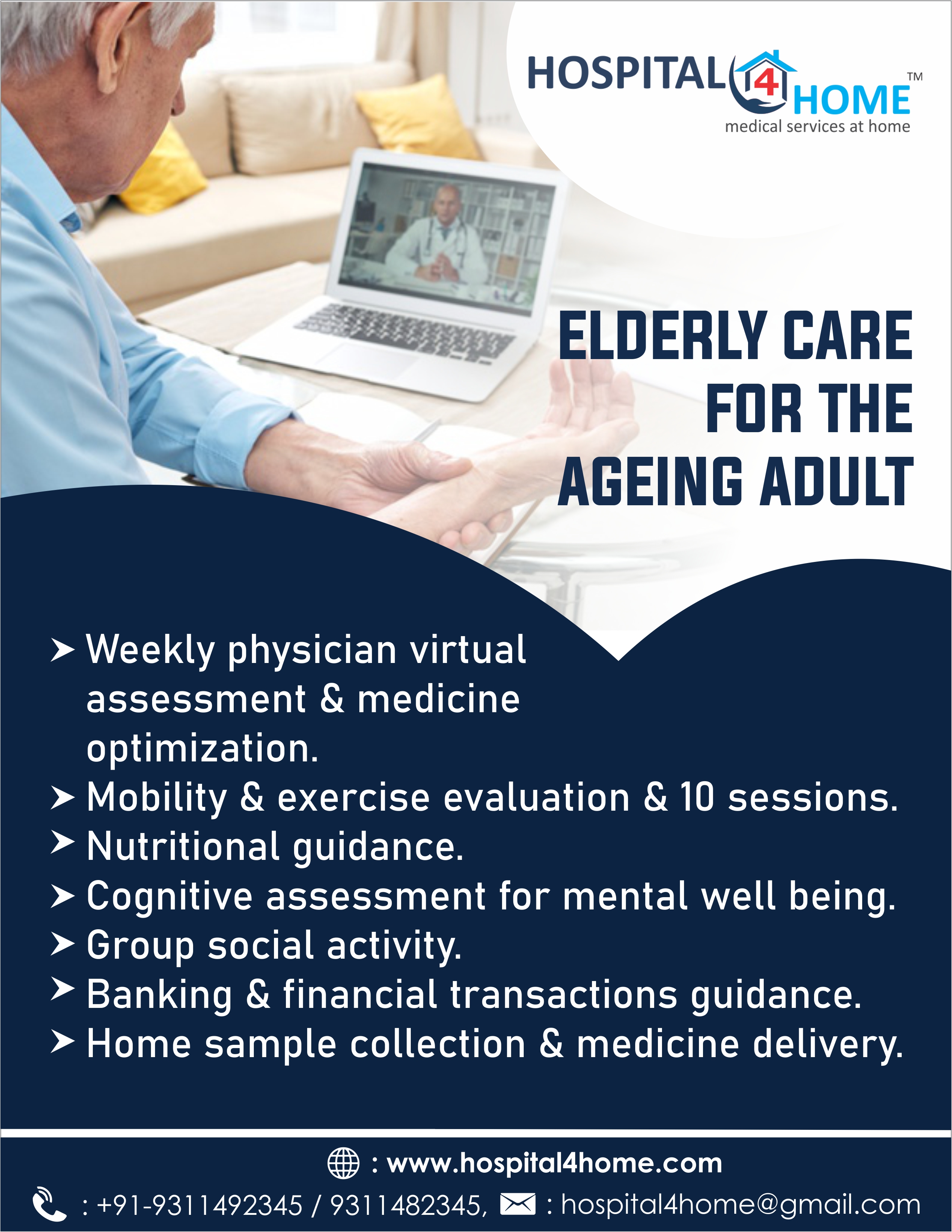 Elderly Care : Online